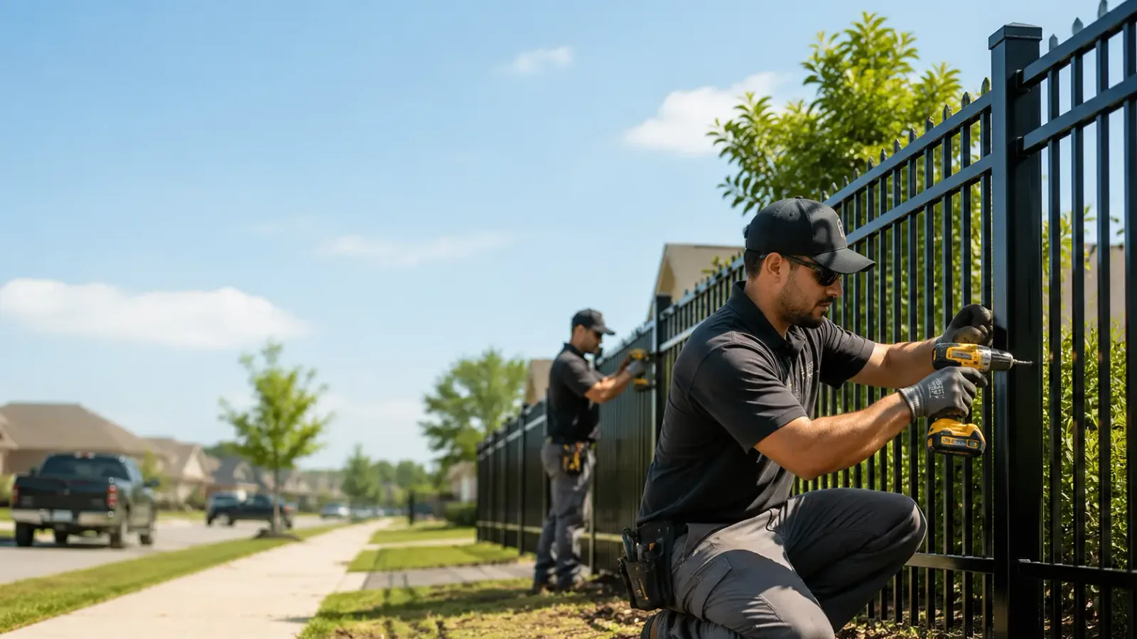 Metal Fence Installation in Lansing, MI